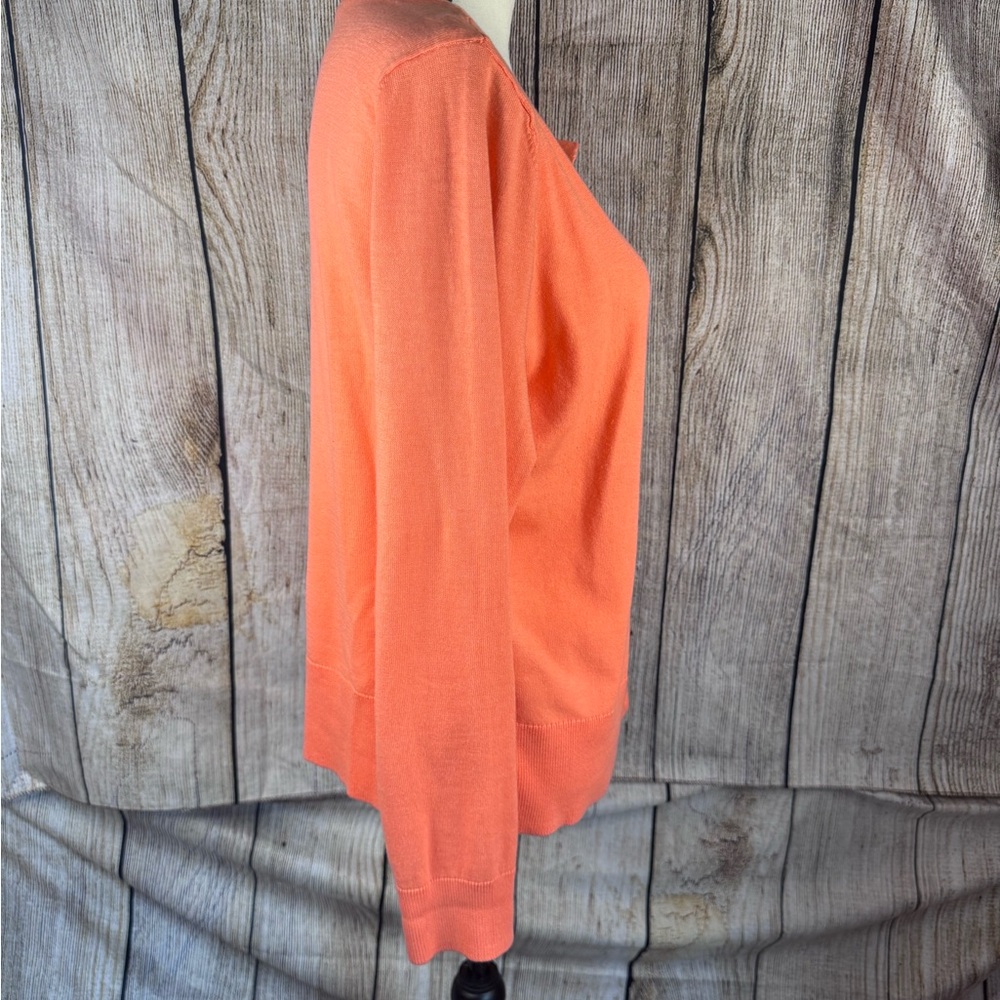 Talbots Coral Women's Sleeveless Tank & Cardigan - Picture 6 of 13